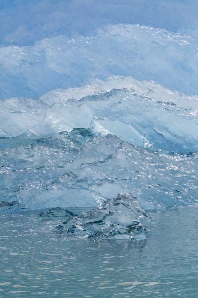 USA, Alaska, Endicott Arm Blue ice and icebergs
